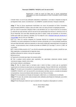 Resolução CONSEPE nº 003/2014, de 01 de maio de 2014
