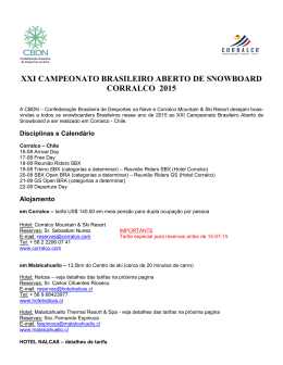 Convite Corralco 2015