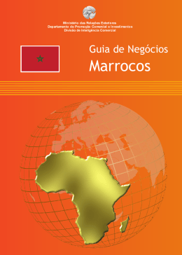 Marrocos - Invest & Export Brasil