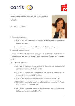 MARIA MANUELA BRUNO DE FIGUEIREDO VOGAL