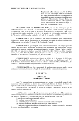 Decreto nº 15.547, de 12 de março de 2014