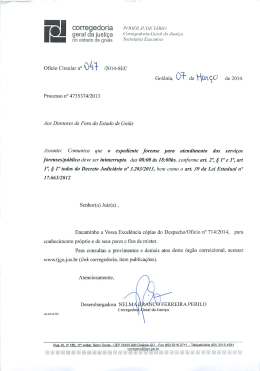 047/2014 - Tribunal de Justiça do Estado de Goiás