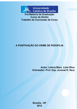Letícia Mara Lima Silva - Universidade Católica de Brasília