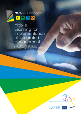 Mobile Learning for Implementation of Integrated Management