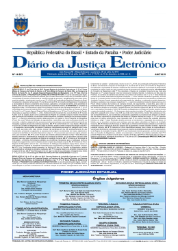 30/07/15 - Tribunal de Justiça da Paraíba