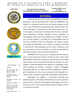 info 6 junho 2013 - Representação do Brasil na Junta