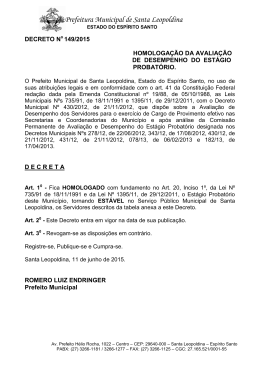 Decreto 149-2015 - prefeitura municipal de santa leopoldina