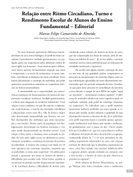 Editorial - Revista Neurociências