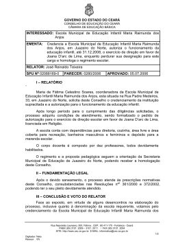 Parecer nº 0280/2006 - Conselho de Educação do Ceará
