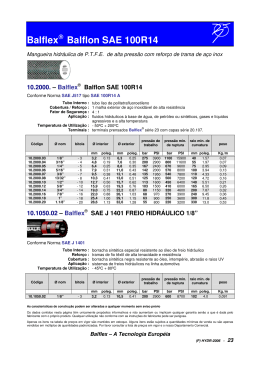 10.1050.02 – Balflex SAE J 1401 FREIO HIDRÁULICO 1/8”