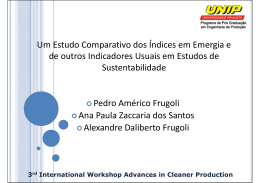 3rd International Workshop Advances in Cleaner Production