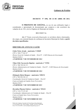 Decreto N. 1096 de 24/04/2014