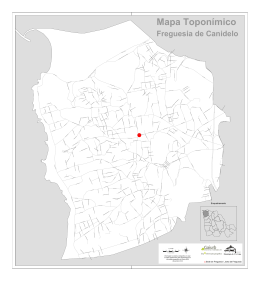 Mapa Toponímico