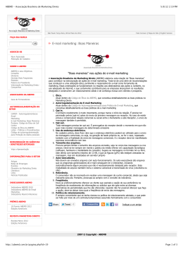 ABEMD - Associação Brasileira de Marketing Direto