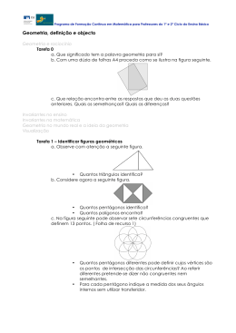 Geometria, definição e objecto