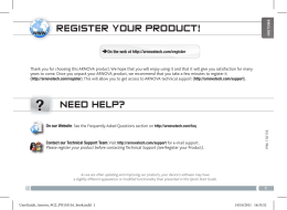 NEED HELP? REgistER youR PRoDuct!