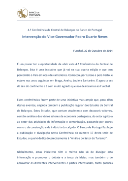 Intervenção do Vice-Governador Pedro Duarte Neves