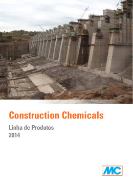Manual Técnico Construction Chemicals 2014 - MC