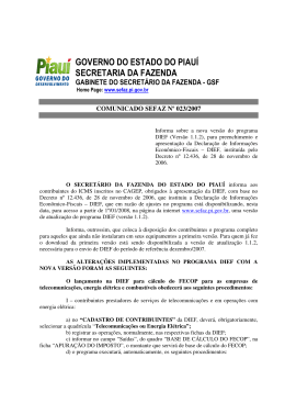 23/07 - Sefaz PI - Governo do Estado do Piauí