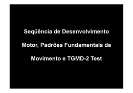 Movimentos Fundamentais e TGMD