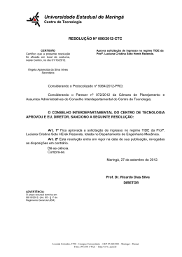 Resolução 090/2012-CTC - Centro de Tecnologia