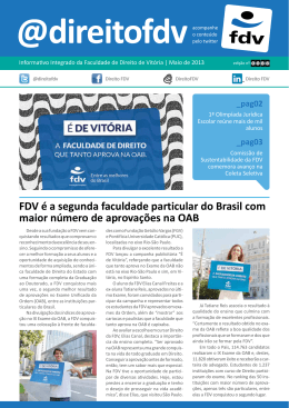 FDV é a segunda faculdade particular do Brasil com maior número