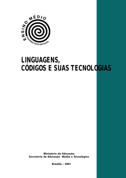 linguagens, códigos e suas tecnologias