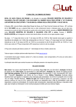 CALÇADOS LTDA EPP (CNPJ/MF nº 001.018.814/0001-16