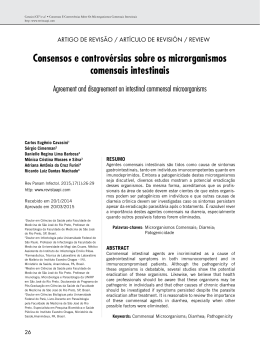 Consensos e controvérsias sobre os microrganismos comensais