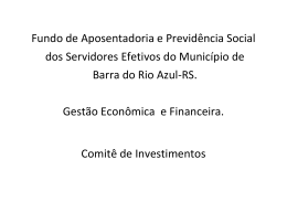 Relatorio de Gestão Financeira Março 2015