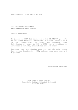 Carta 2 - Colégio Notarial do Brasil