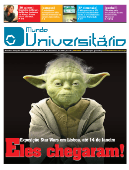 Exposição Star Wars em Lisboa, até 14 de Janeiro
