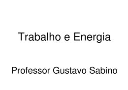 Professor Gustavo Sabino - Colégio Alexander Fleming
