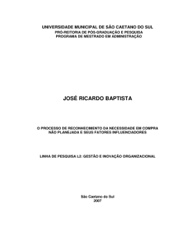 JOSÉ RICARDO BAPTISTA