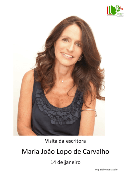 Maria João Lopo de Carvalho