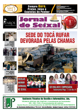 Jornal do Seixal Jornal do Seixal SEDE DO TOCÁ