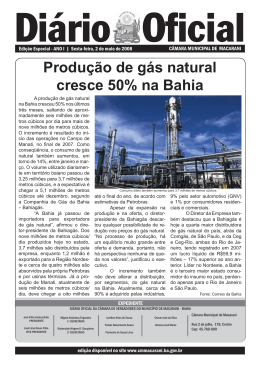 Produção de gás natural cresce 50% na Bahia