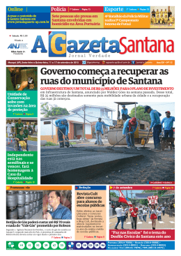 Jornal AGazeta Santana