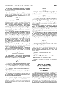 Decreto-Lei n.º 396/2007