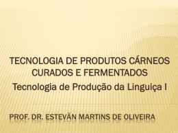 Prof. Dr. Estevãn Martins de Oliveira