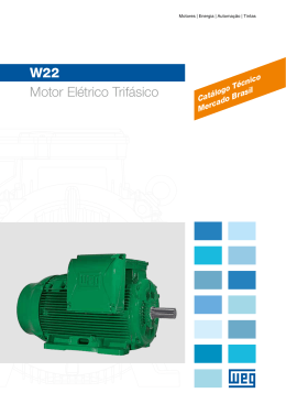 W22 Motor Elétrico Trifásico
