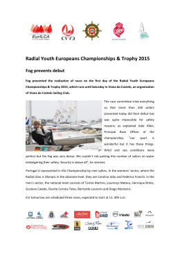 Radial Youth Europeans Championships & Trophy 2015
