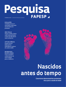 nascidos antes do tempo - Revista Pesquisa FAPESP
