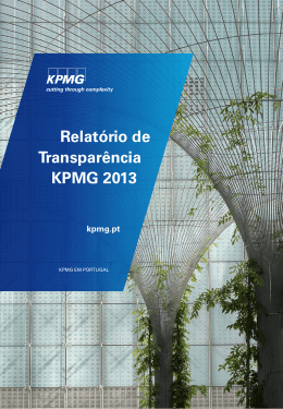 Relatório de Transparência KPMG 2013