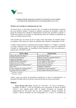 Candidatos ao CA e CF - indicacao VALEPAR.doc