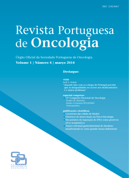 RPO4 - Sociedade Portuguesa Oncologia