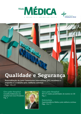Qualidade e Segurança gia - Hospital Alemão Oswaldo Cruz