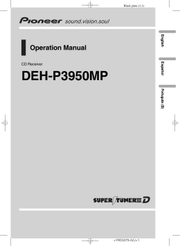 DEH-P3950MP - Pdfstream.manualsonline.com