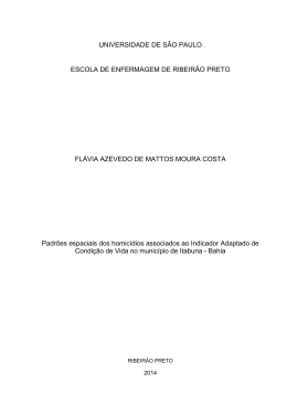 flávia moura costa - Biblioteca Digital de Teses e Dissertações da USP