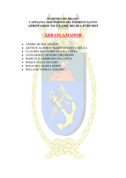 ARRAIS-AMADOR - Marinha do Brasil